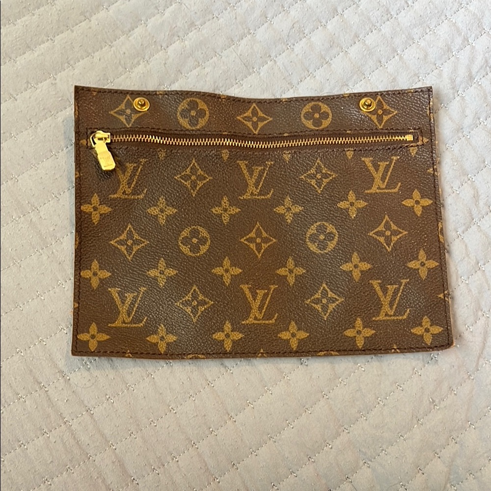 Louis Vuitton Brown Monogram Clutch